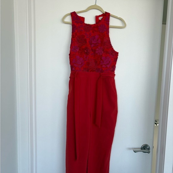 Lovers + Friends Gardanome Red Jumpsuit S - Picture 5 of 9